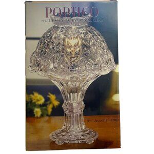 NIB Portico crystal lamp